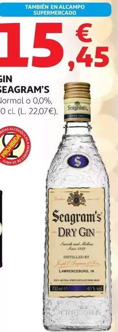 alcampo - Seagram's