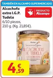 Tudela - Alcachofa Extra I.g.p.