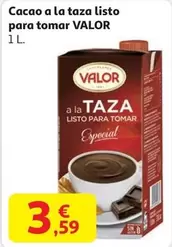 Valor - Cacao A La Taza Listo Para Tomar