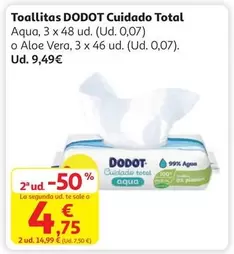Dodot - Toallitas Cuidado Total