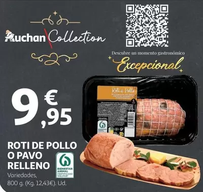 Auchan - Roti De Pollo O Pavo Relleno