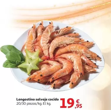 Langostino Salvaje Cocido