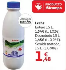Auchan - Leche