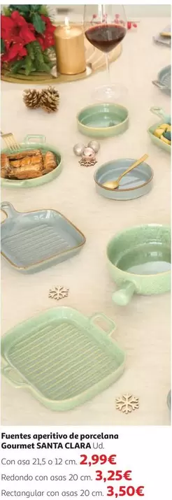 Santa Clara - Ferentes Aperitivo De Parcelana Gourmet 