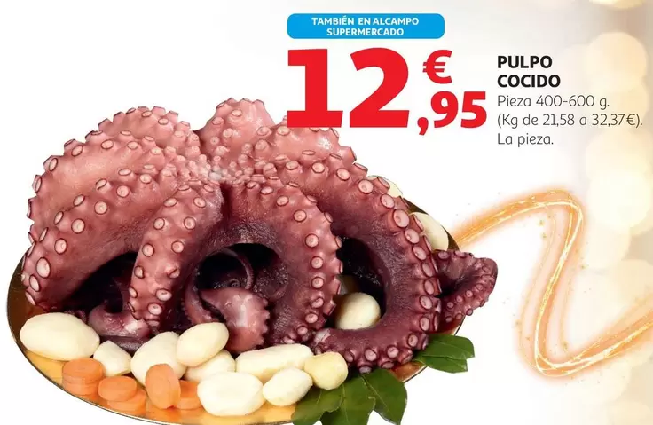 alcampo - Pulpo Cocido