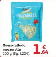 Auchan - Queso Rallado Mozzarella
