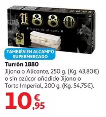 1880 - Turrón