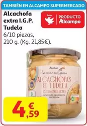 Auchan - Alcachofa Extra I.G.P. Tudela