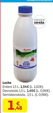 Auchan - Leche