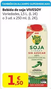 ViveSoy - Bebida De Soja