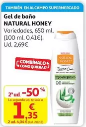 Natural Honey - Gel De Baño