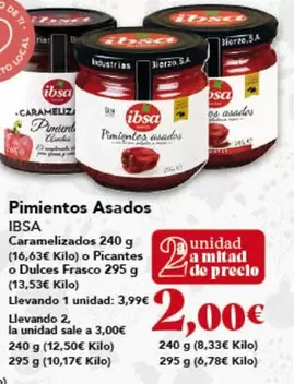Ibsa - Pimientos Asados
