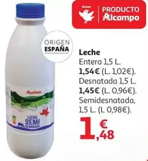 Auchan - Leche