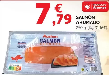 Auchan - Salmon Ahumado