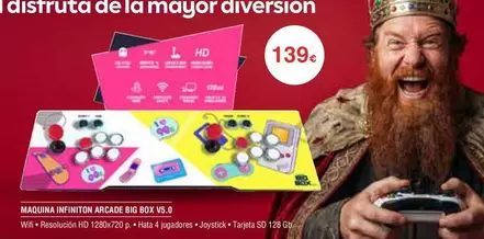 Disfruta - Maquina Infinto Arcade