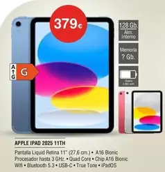 Apple - Ipad 2025 11th