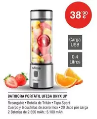 Ufesa - Batidora Portatil