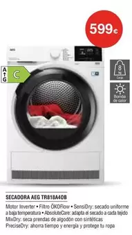 AEG - Secadora TR81840B