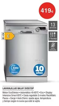 Balay - Lavavajillas 3vs572ip