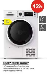 infiniton - Secadora Infinton Sdbc9dwp