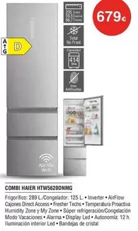 Haier - Combi Htw562dnmng