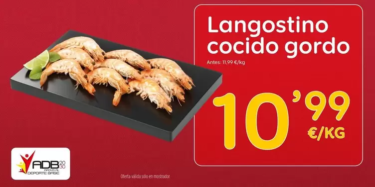 Langostino Cocido Gordo