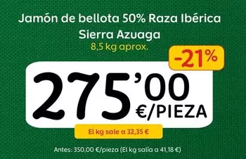 Sierra de Azuaga - Jamón De Bellota 50% Raza Ibérica