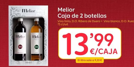 Melior - Caja De 2 Botellas
