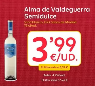 Alma - De Valdeguerra Semidulce