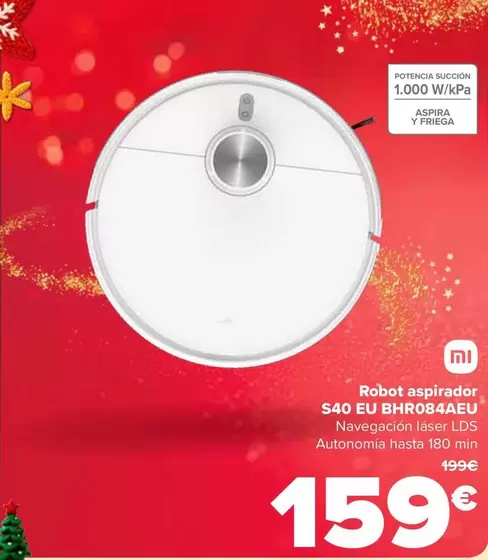 Xiaomi - Robot Aspirador S40 EU BHR084AEU