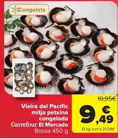 carrefour - Vieira Del Pacifico Mitja Petxina Congelada El Mercado