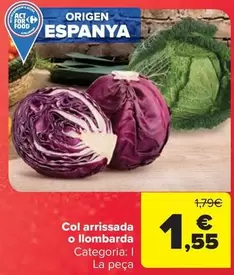 origen - Col Arrisada O Llombarda