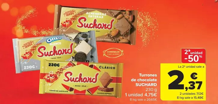 Suchard - Turrones De Chocolate