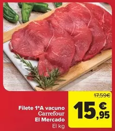 carrefour - Filete 1aa Vacuno El Mercado