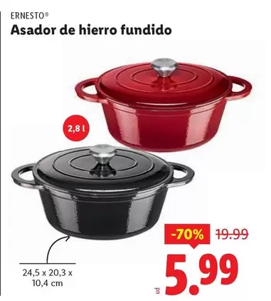 Ernesto - Asador De Hierro Fundido