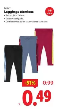 Lupilu - Leggings Termicos