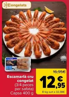 Cigala Cruda Congelada