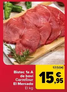 Carrefour El Mercado - Filete 1ªa Vacuno