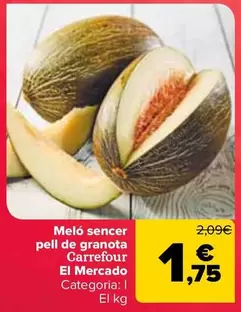 Carrefour El Mercado - Melón Entero Piel De Sapo