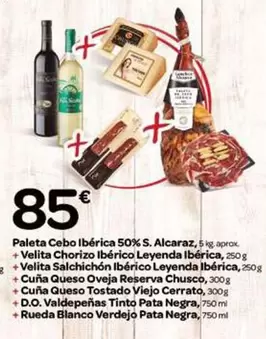 Leyenda - Paleta Cebo Ibérica 50%