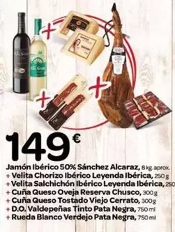 Leyenda - Jamón Ibérico 50% Sánchez Alcaraz