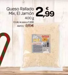 El Pozo - Queso Rallado Mix, El Jamón