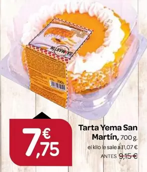San Martin - Tarta Yema
