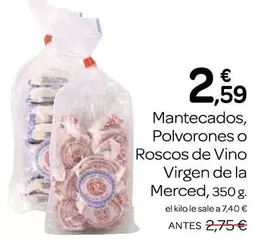 Virgen De La Merced - Mantecados, Polvorones O Roscos De Vino