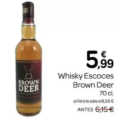 Brown Deer - Whisky Escoces