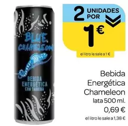 Blue Chameleon - Bebida Energética