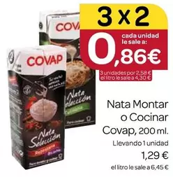 Covap - Nata Montar O Cocinar