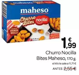 Maheso - Churro Nocilla Bites