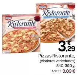 Dr Oetker - Pizzas Ristorante
