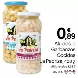 La Pedriza - Alubias O Garbanzos Cocidos